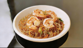 Glass Noodles with Prawns